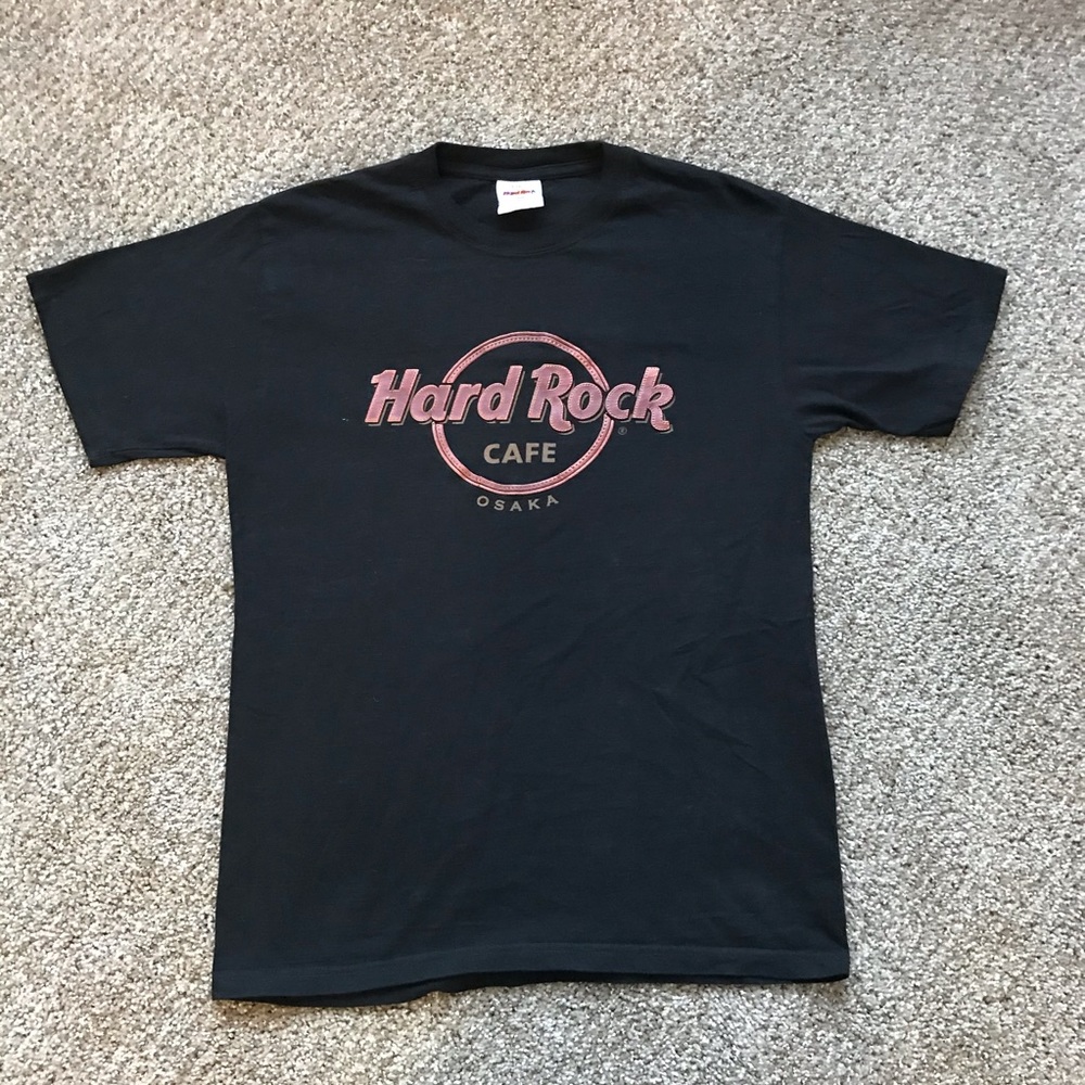 Hard Rock Cafe Osaka T-Shirt - Black